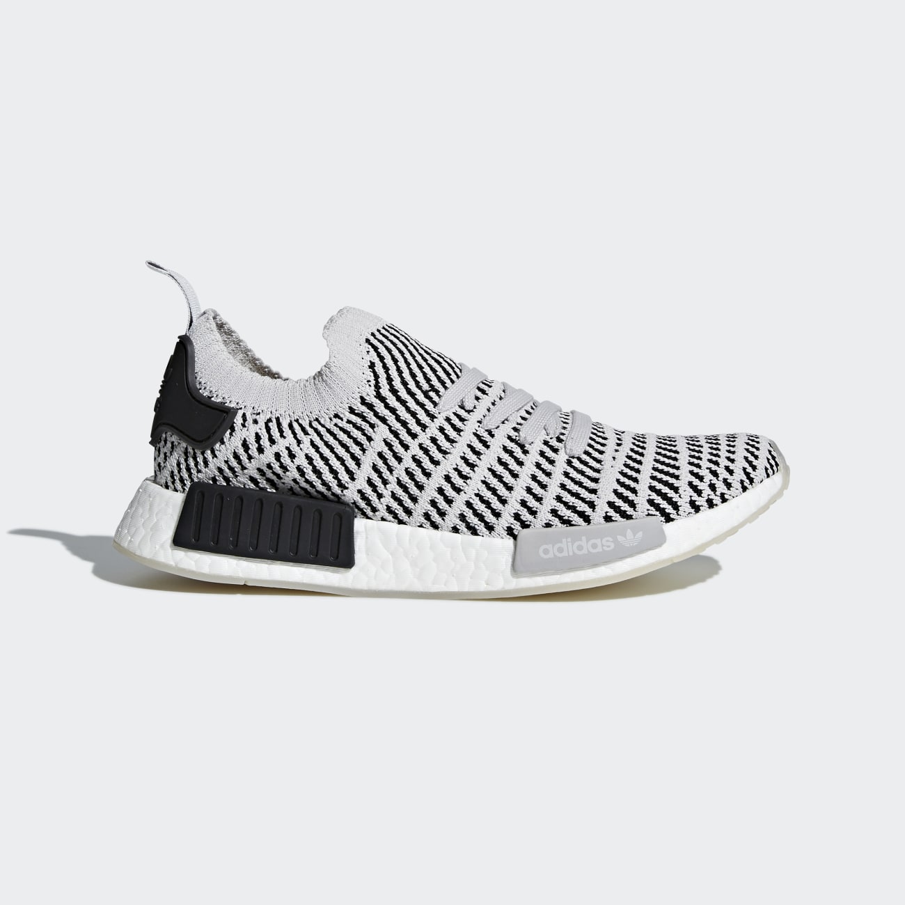 Adidas NMD_R1 STLT Primeknit Férfi Originals Cipő - Szürke [D87004]